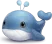 A blue whale