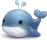 A blue whale
