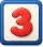 A card showing the number three