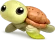 A sea turtle