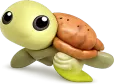 A sea turtle